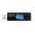USB kľúč ADATA DashDrive™ Series UV320 128GB USB 3.1 flashdisk, výsuvný, čierny+modra (AUV320-128G-RBKBL)