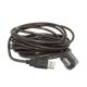 Active USB extension cable, 10 m, black (UAE-01-10M)