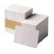 ZEBRA WHITE PVC CARDS, 30 MIL (500 CARDS) (104523-111)