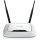Wireles router TP-LINK TL-WR841N, 300 Mbps, 4-Port 10/100 Mbps Switch, MIMO, QoS, QSS, SPI firewall, dve fixné antény (TL-WR841N)