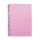 Poznámkový blok A4 Karton PP Pastelini ružový