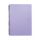 Poznámkový blok A4 Karton PP Pastelini fialový