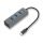 iTec USB-C Metal 4-portový HUB (C31HUBMETAL403)