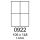 etikety RAYFILM 105x148 univerzálne biele R01000922C (20 list./A4) (R0100.0922C)