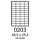 etikety RAYFILM 48,5x25,4 lesklé transparentné samolepiace laser R04000203A (100 list./A4) (R0400.0203A)
