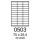 etikety RAYFILM 70x25,4 biele s odnímateľným lepidlom R01020503A (100 list./A4) (R0102.0503A)