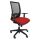 Kancelárska stolička DUCK SYN červená (Bombay 33) + podrúčky P44