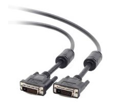 DVI video cable dual link 4,5m cable, black (CC-DVI2-BK-15)