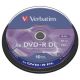DVD+R VERBATIM DL 8,5GB 8X Dvojvrstvové 10ks/cake (43666)
