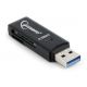 Compact USB 3.0 SD card reader, blister (UHB-CR3-01)