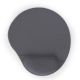 Gel mouse pad with wrist support, grey (MP-GEL-GR)