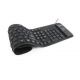 Flexible keyboard, USB, OTG adapter, black color, US layout (KB-109F-B)