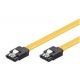Serial ATA 3.0 20 cm data cable, metal clips (kfsa-20-02)