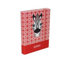 Box na zošity A4 s gumičkou Cute Animals Zebra