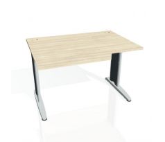 Pracovný stôl Cross, 120x75,5x80 cm, agát/kov