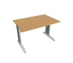 Pracovný stôl Cross, 120x75,5x80 cm, buk/kov
