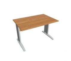 Pracovný stôl Cross, 120x75,5x80 cm, jelša/kov
