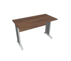 Pracovný stôl Cross, 120x75,5x60 cm, orech/kov