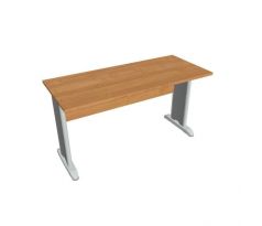 Pracovný stôl Cross, 140x75,5x60 cm, jelša/kov