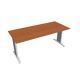 Rokovací stôl Flex, 180x75,5x80 cm, čerešňa/kov