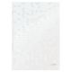 Záznamová kniha Leitz WOW A4 80 listov linajková perleťová biela