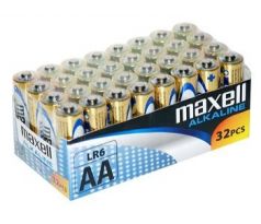 Batérie Maxell Alkaline AA 32ks balenie (LR6)