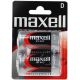 Batérie Maxell Zinc R20 (D) 2ks Blister (R20)
