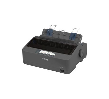 tlačiareň ihličková EPSON LQ-350+II  A4/24ihl/300zn, LPT/RS232/USB (C11CC25001)