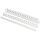 Plastové hrebene 19mm 53474 biele, balenie 100 ks, na 121-150 listov (LAMRE21DR19BL)