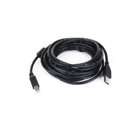 kábel USB 2.0 prepojovací A-B 4,5m, CABLEXPERT (CCF-USB2-AMBM-15)