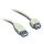 kábel USB predlžovací 2.0 A-A M/F 0,75m, CABLEXPERT pozlátený (CC-USB2-AMAF-75CM/300)