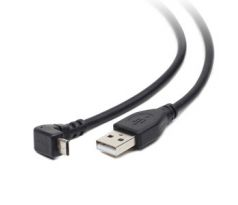 Angled Micro-USB cable, 1.8 m (CCP-mUSB2-AMBM90-6)