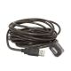 Active USB extension cable, 5 m, black (UAE-01-5M)