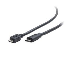 USB 2.0 Micro BM to Type-C cable (Micro BM/CM), 1m (CCP-USB2-mBMCM-1M)