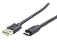 USB 2.0 AM to Type-C cable (AM/CM), 1 m (CCP-USB2-AMCM-1M)