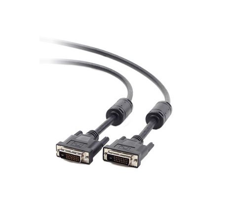 DVI video cable dual link 1,8m cable, black (CC-DVI2-BK-6)