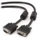 Premium VGA HD15M/HD15M dual-shielded, with 2 ferrite cores, 30 M cable, black color (CC-PPVGA-30M-B)