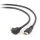 HDMI High speed 90 degrees male to straight male connectors cable,  19 pins gold-plated connectors, 3 m, bulk package (CC-HDMI490-10)