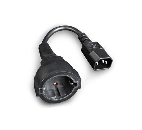 Power adapter cord (C14 male to Schuko female) (PC-SFC14M-01)