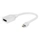 Mini DisplayPort adapter, white (A-mDPM-DPF-001-W)