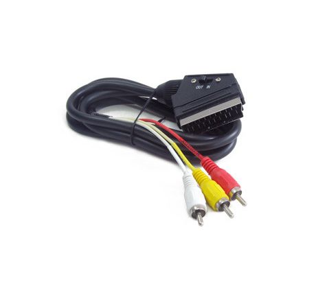 Bidirectional RCA to SCART audio-video cable, 1.8 m (CCV-519-001)