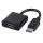 DisplayPort to HDMI adapter cable, black (A-DPM-HDMIF-002)