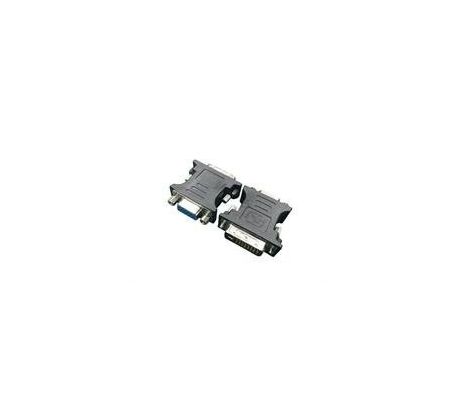 Adapter DVI-A male to VGA 15-pin HD (3 rows) female, black (A-DVI-VGA-BK)