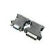 Adapter DVI-A male to VGA 15-pin HD (3 rows) female, black (A-DVI-VGA-BK)