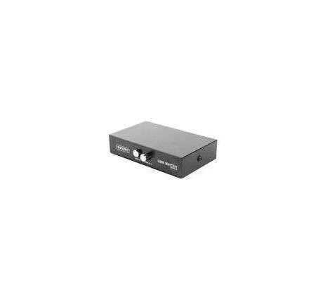 Dátový USB prepínač 2PC na 1 USB zariadenie, manuálny (DSU-21)