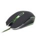 myš GEMBIRD optická herná, čierno-zelená, 2400 DPI, USB 2.0 (MUSG-001-G)