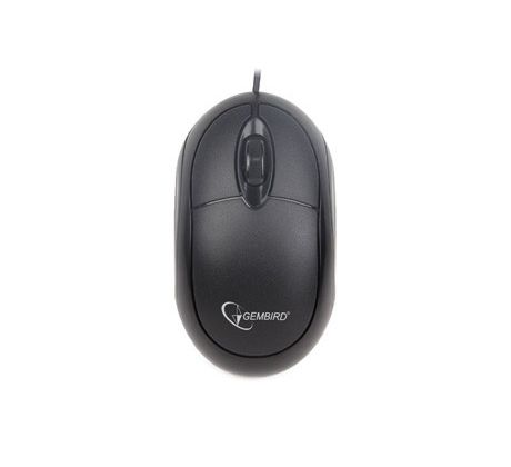 Optical mouse, USB, black (MUS-U-01)