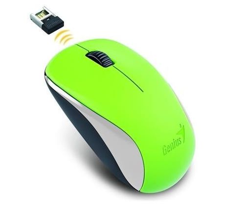 Myš bezdrôtová GENIUS NX-7000/ 1200 dpi/ Blue-Eye senzor zelená (31030027404)
