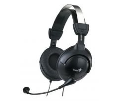 Genius headset - HS-M505X (sluchátka + mikrofón), 3,5mm single jack (31710058101)