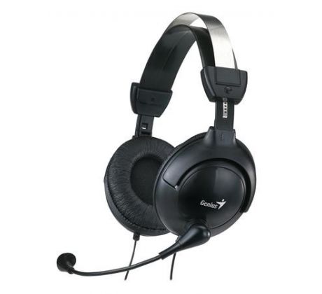 Genius headset - HS-M505X (sluchátka + mikrofón), 3,5mm single jack (31710058101)